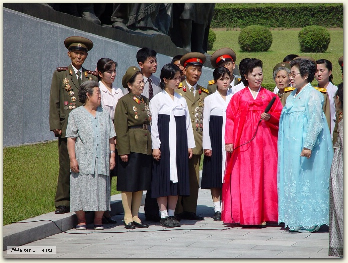 Kim Il Sung Statue, Pyongyang, DPRK